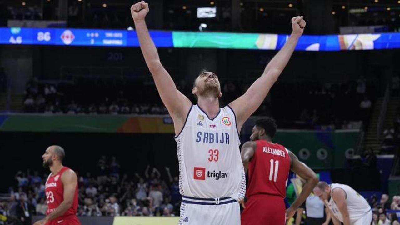 Serbia runs past Canada 95-86 and reaches the gold medal game at the Basketball World Cup