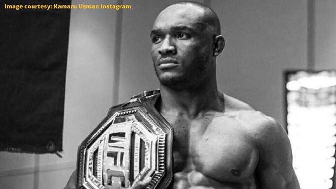 why was kamaru usman's father arrested