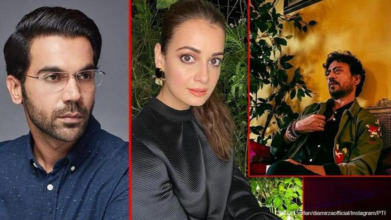 Rajkummar Rao,Dia Mirza pay tribute to Irrfan Khan,'his footprints will go beyond time'