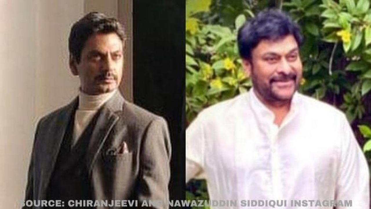 Nawazuddin Siddiqui and Chiranjeevi