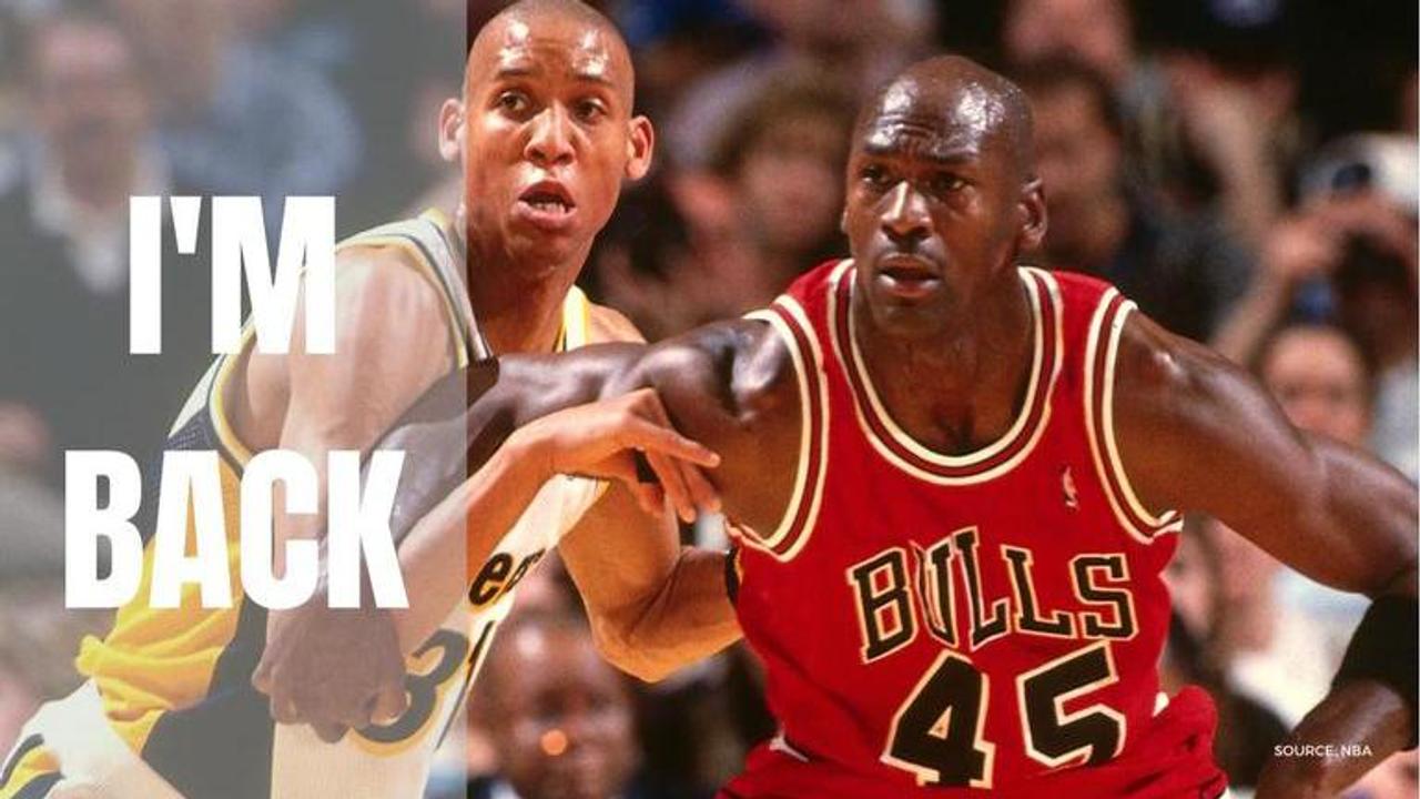 Michael Jordan return to nba