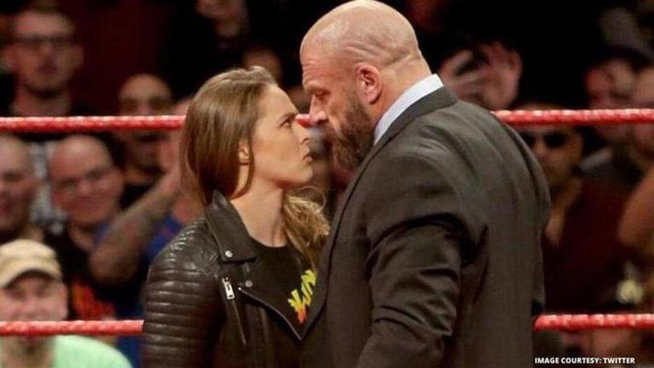 triple h and Ronda Rousey