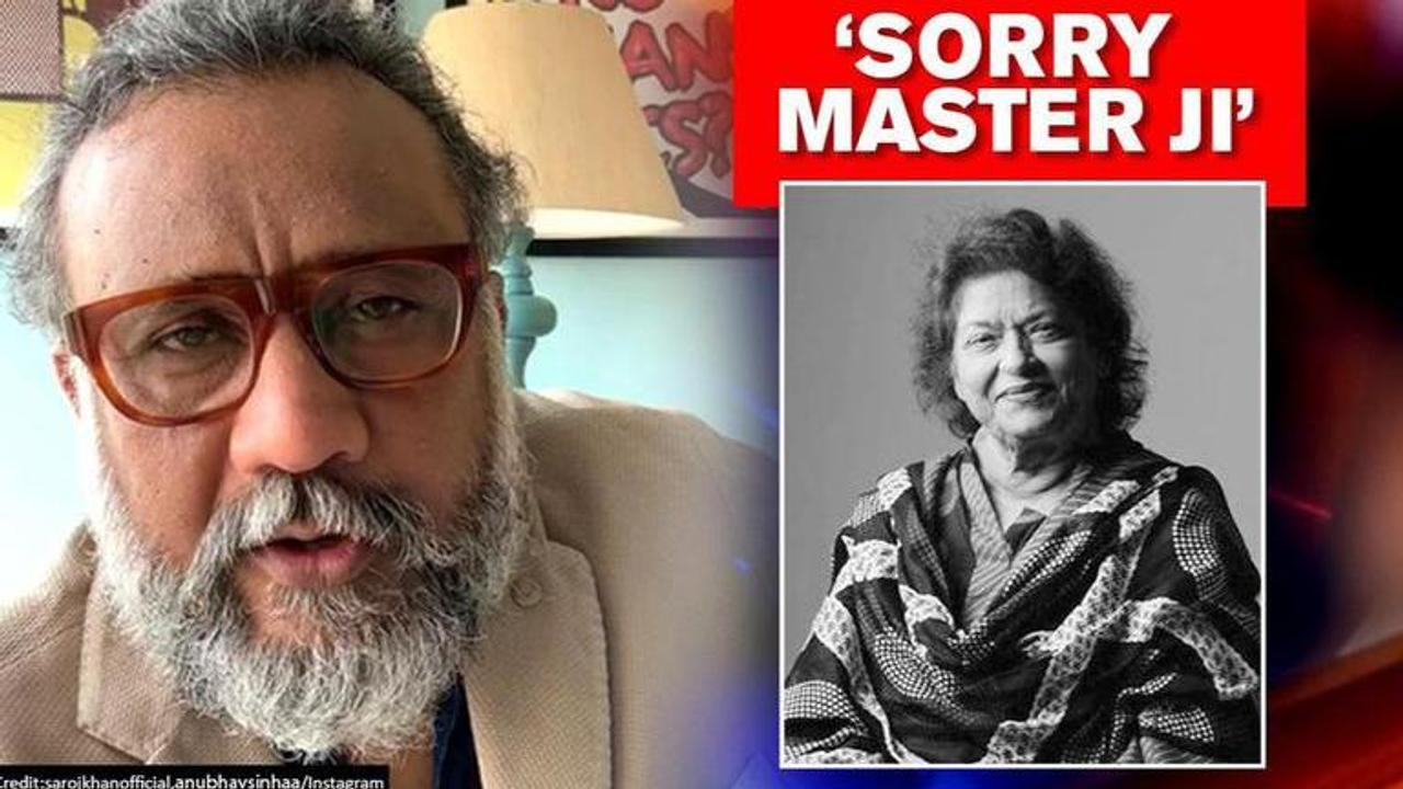 Anubhav Sinha repents not meeting Saroj Khan in hospital, says 'I feel so terrible'