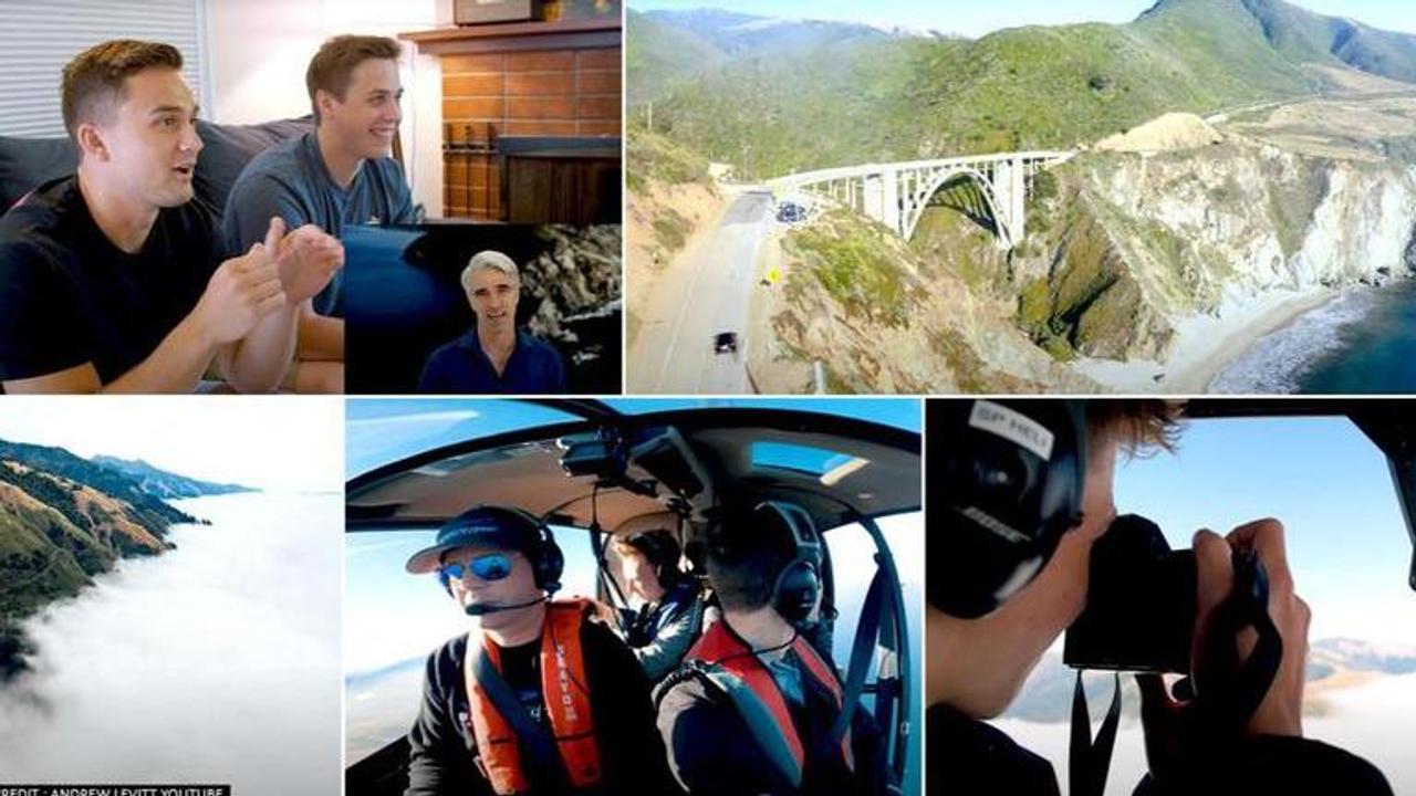 YouTuber trio recreates MacOS Big Sur Wallpaper, their journey wins internet. Watch