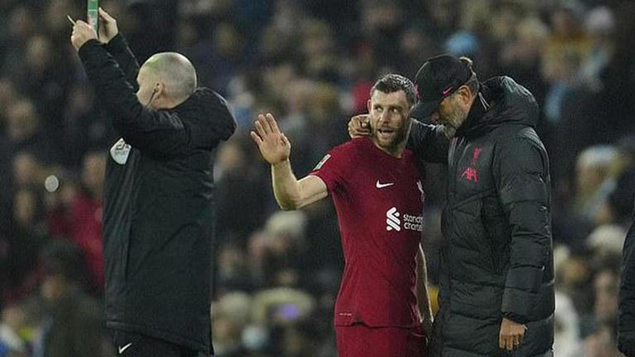 Jurgen Klopp with James Milner