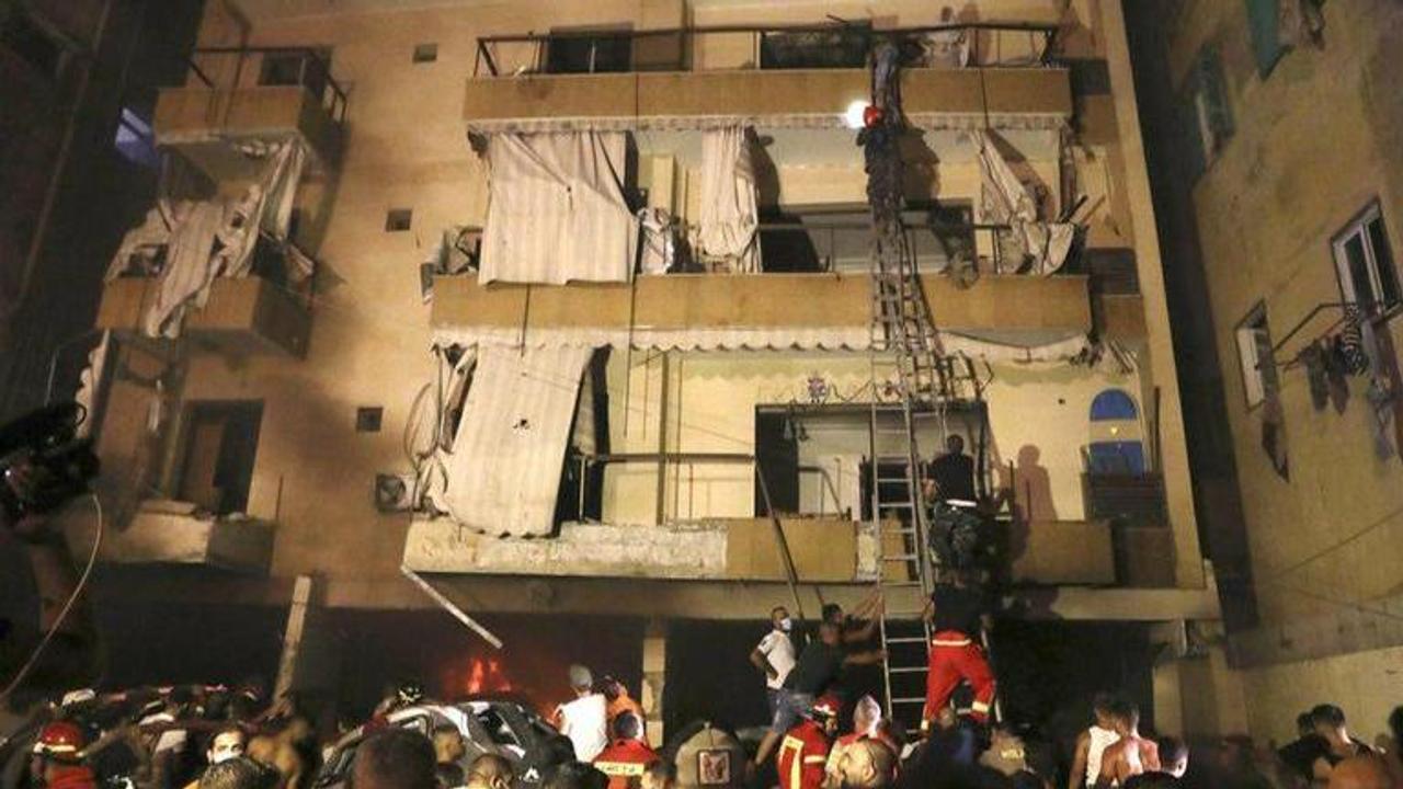 Beirut fuel tank fire at a bakery kills four