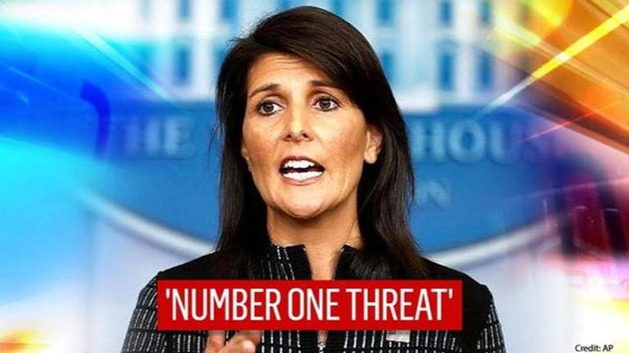 Ex-UN envoy Nikki Haley says China is 'number one national security threat' to the US