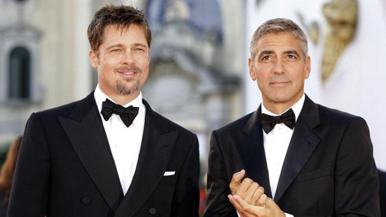 George Clooney, brad pitt