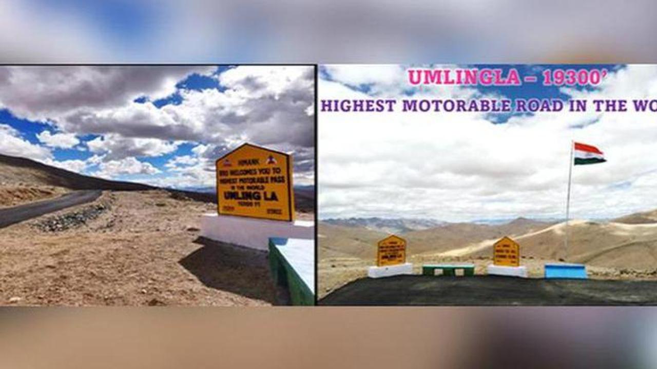 BRO, World highest motorable road