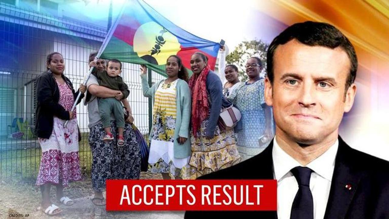 French President accepts New Caledonia's decision with Humility