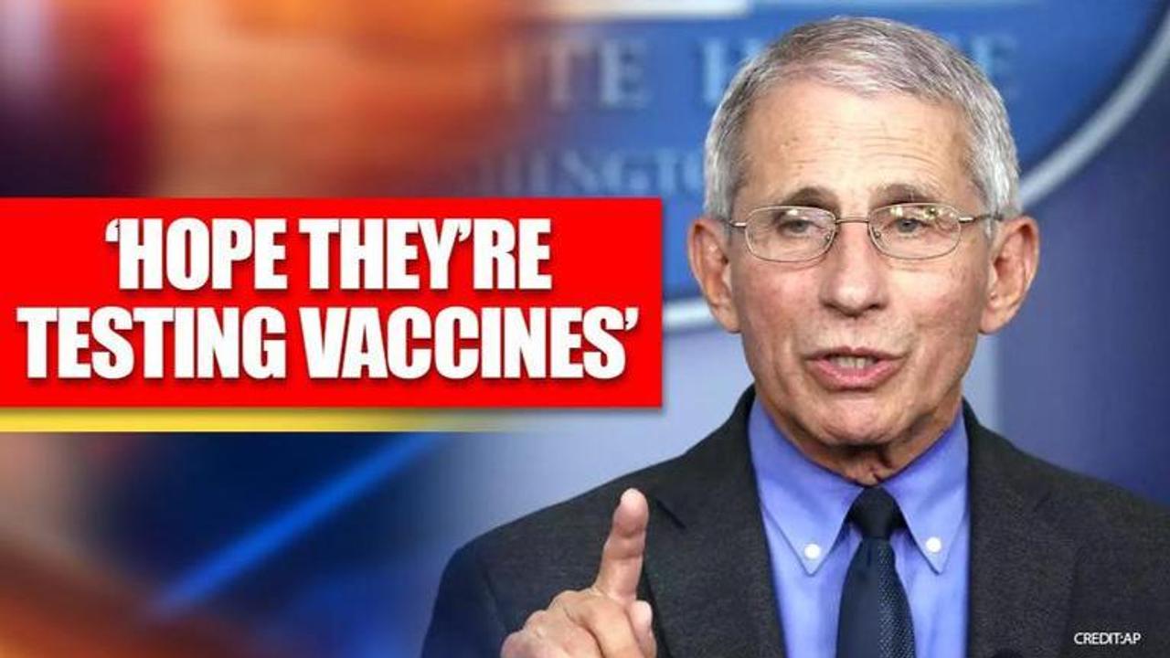 US: Fauci shows scepticism towards vaccines developed by China, Russia