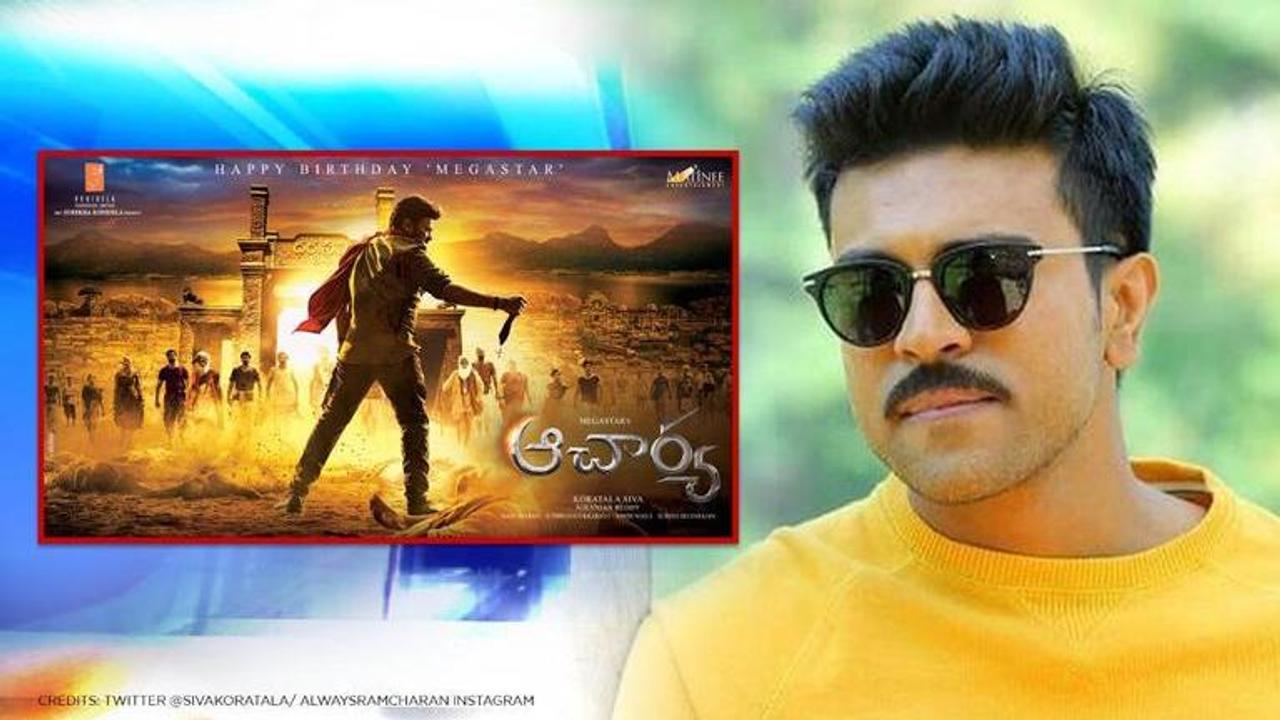 Ram Charan joins the cast of 'Acharya', makers treat fans with his intriguing first look