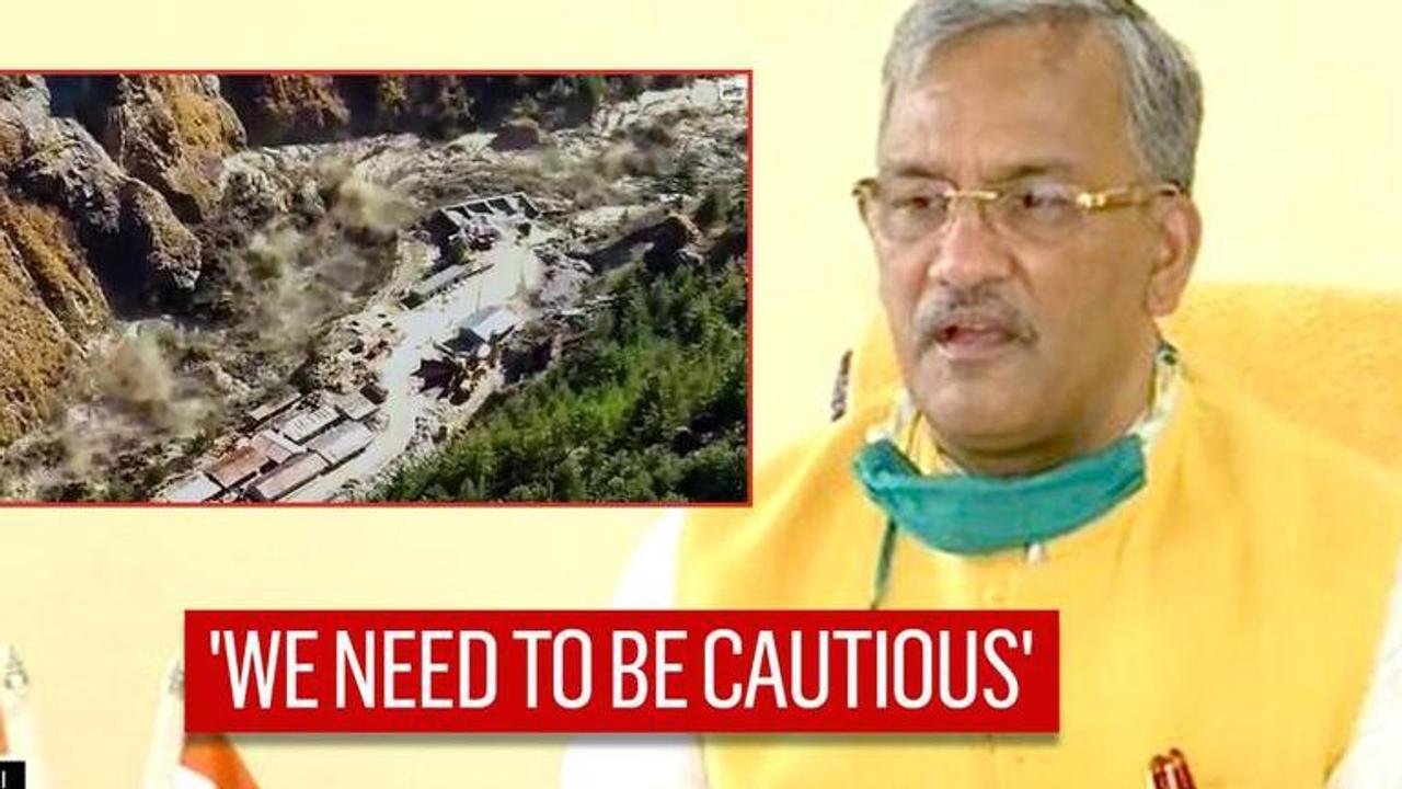 Uttarakhand disaster: 'We need to be cautious', says CM Rawat on ongoing rescue operation