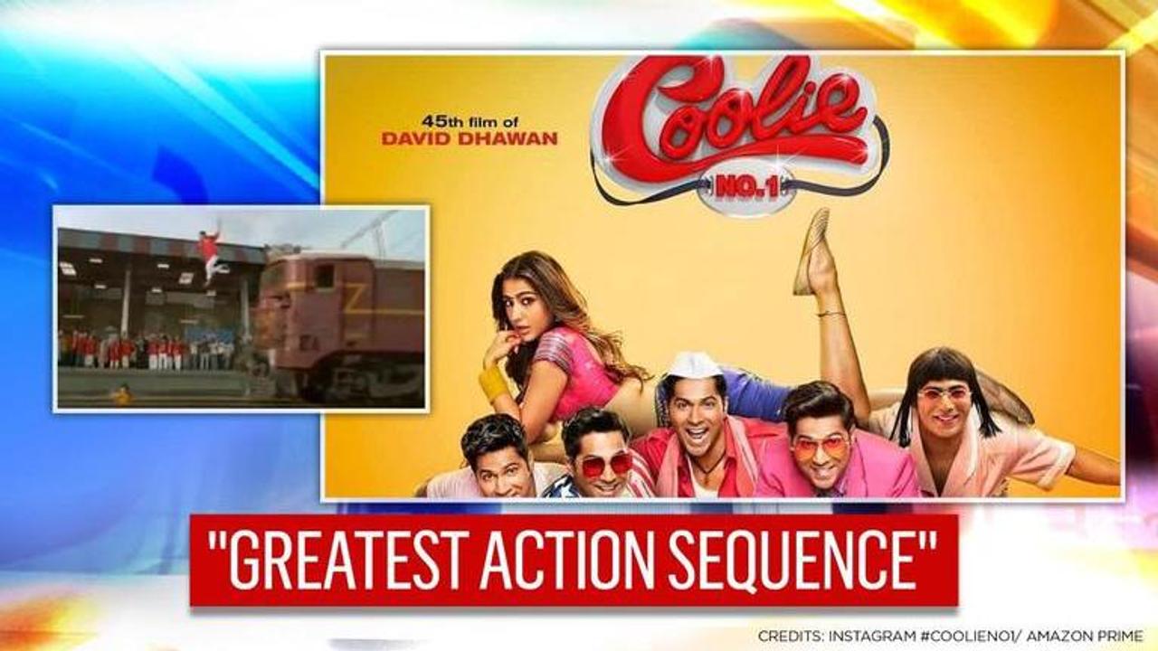 Varun-starrer 'Coolie No 1's logic-defying scene becomes subject of hilarious reactions