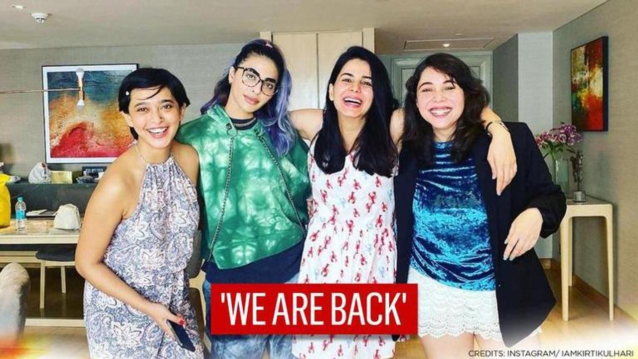 'Four More Shots': Kirti Kulhari shares pics from latest reunion before season 3 shooting