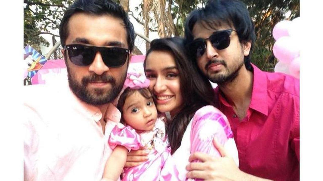 Shraddha Kapoor shares throwback picture with 'Bhaiya and Bubu' on Raksha Bandhan,See Post