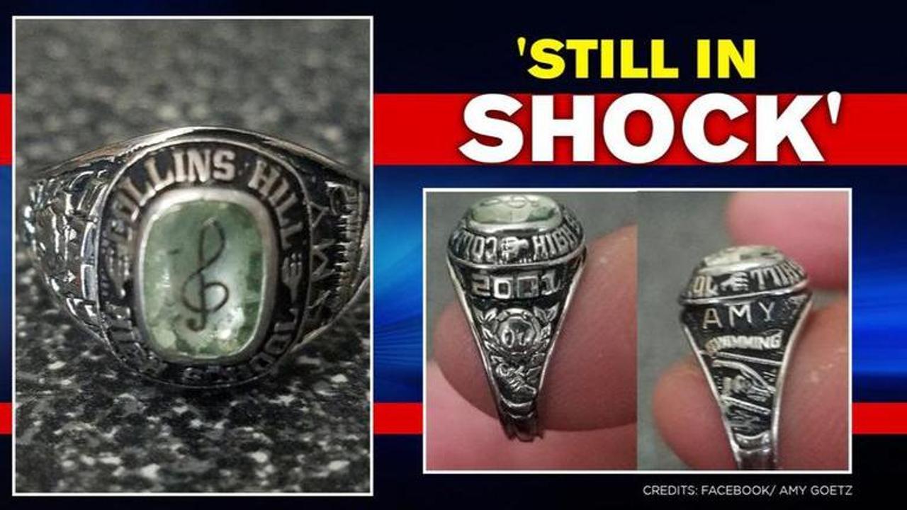 Lost ring found on US beach, returned to owner who lost it 18 years ago