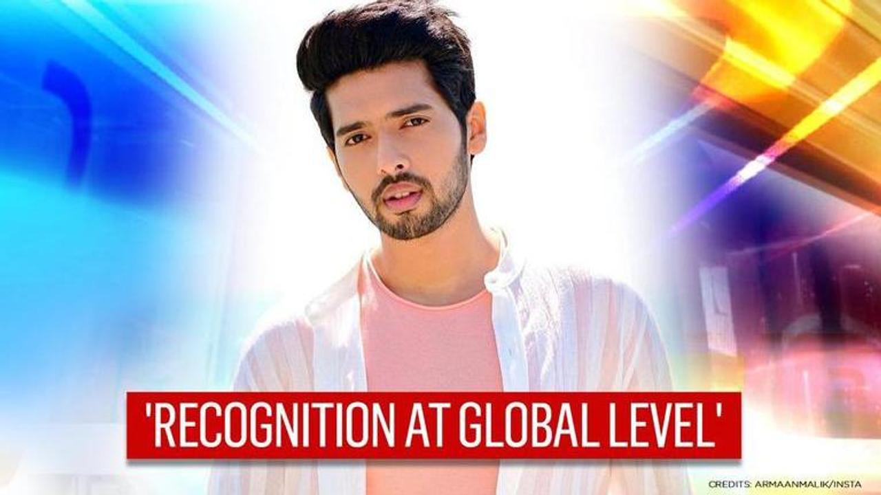 Armaan Malik wins 'The Best India Act' for his single 'Control' at MTV Europe Music Award