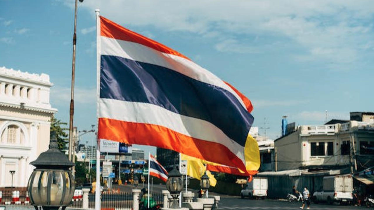 The Thai flag