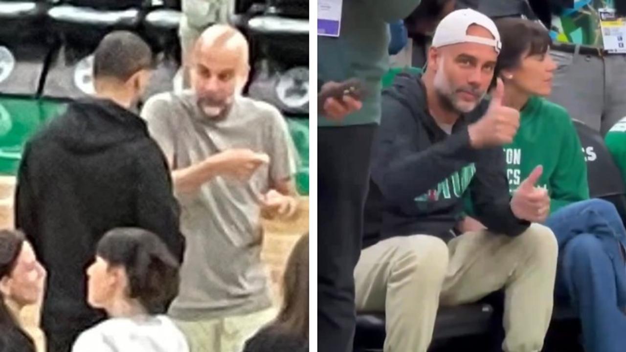 Pep Guardiola and Boston Celtics Joe Mazzulla