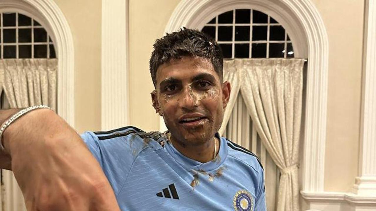 Shubman Gill celebrates his birthday with Team India players ahead of IND vs PAK - WATCH