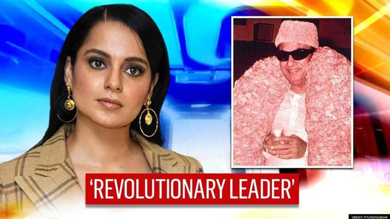 Kangana Ranaut pays tribute to MGR on his birth anniversary, shares glimpse of his journey