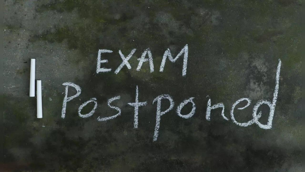 Exam Postponed