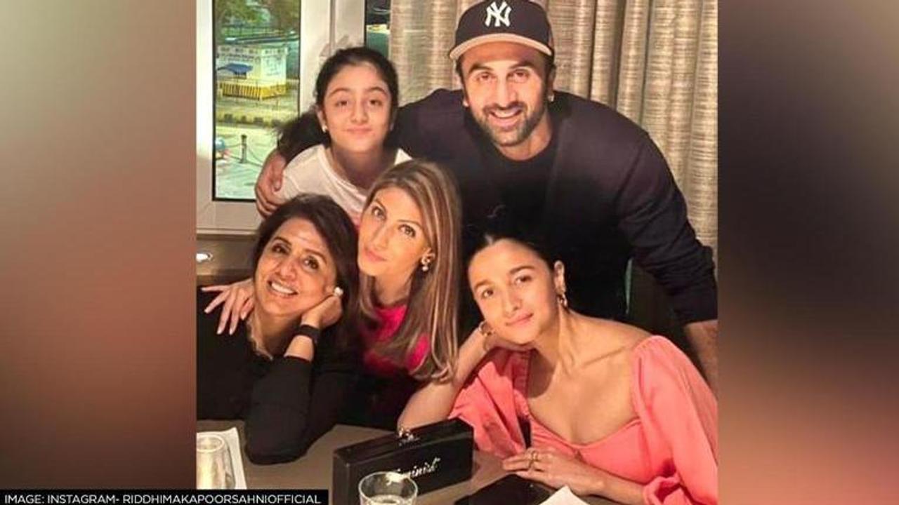 Ranbir Kapoor, Riddhima Kapoor Sahni, Neetu Kapoor, Ranbir Kapoor's birthday, Alia Bhatt