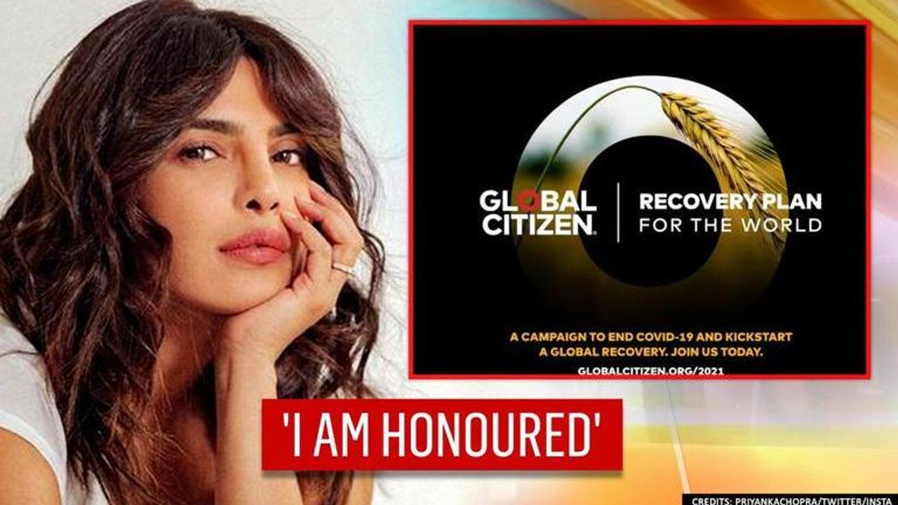 'Bringing world together': Priyanka joins Global Citizen's 'Recovery Plan for the World'