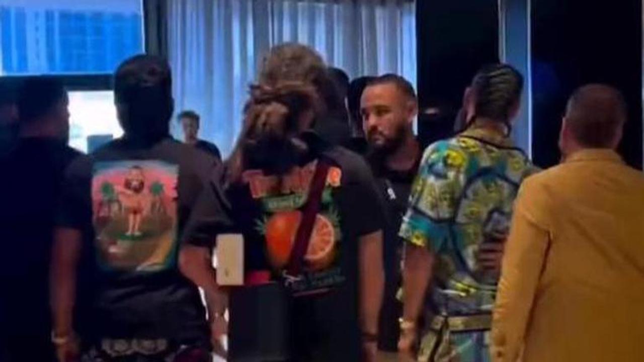 Jorge Masvidal and Kevin Holland almost come to blows in hotel lobby ahead of UFC 287