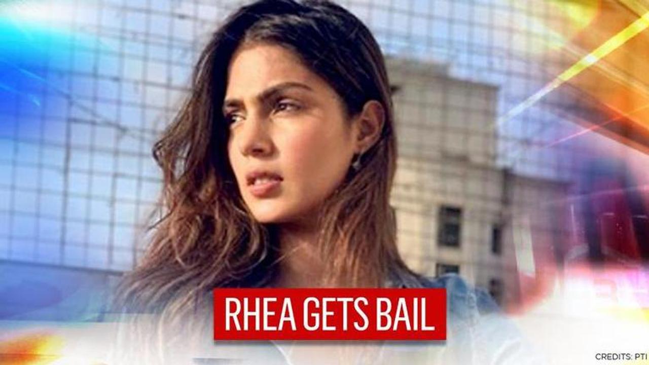 Rhea Chakraborty gets bail from Bombay HC; Showik to be in jail, SSR's aides get relief