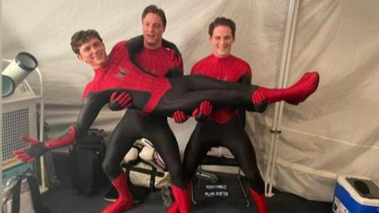 tom holland thanks Spider-man stunt doubles