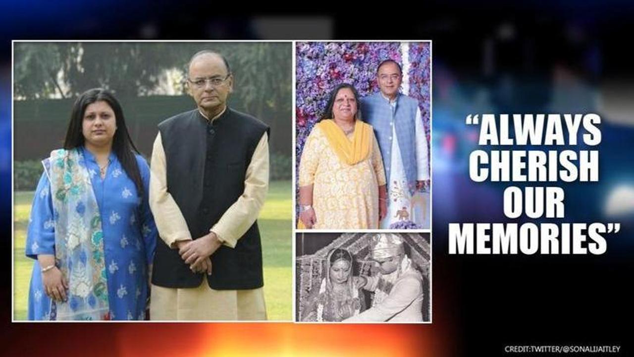 Arun Jaitley's daughter remembers leader on parents' anniversary, posts heartwarming pics