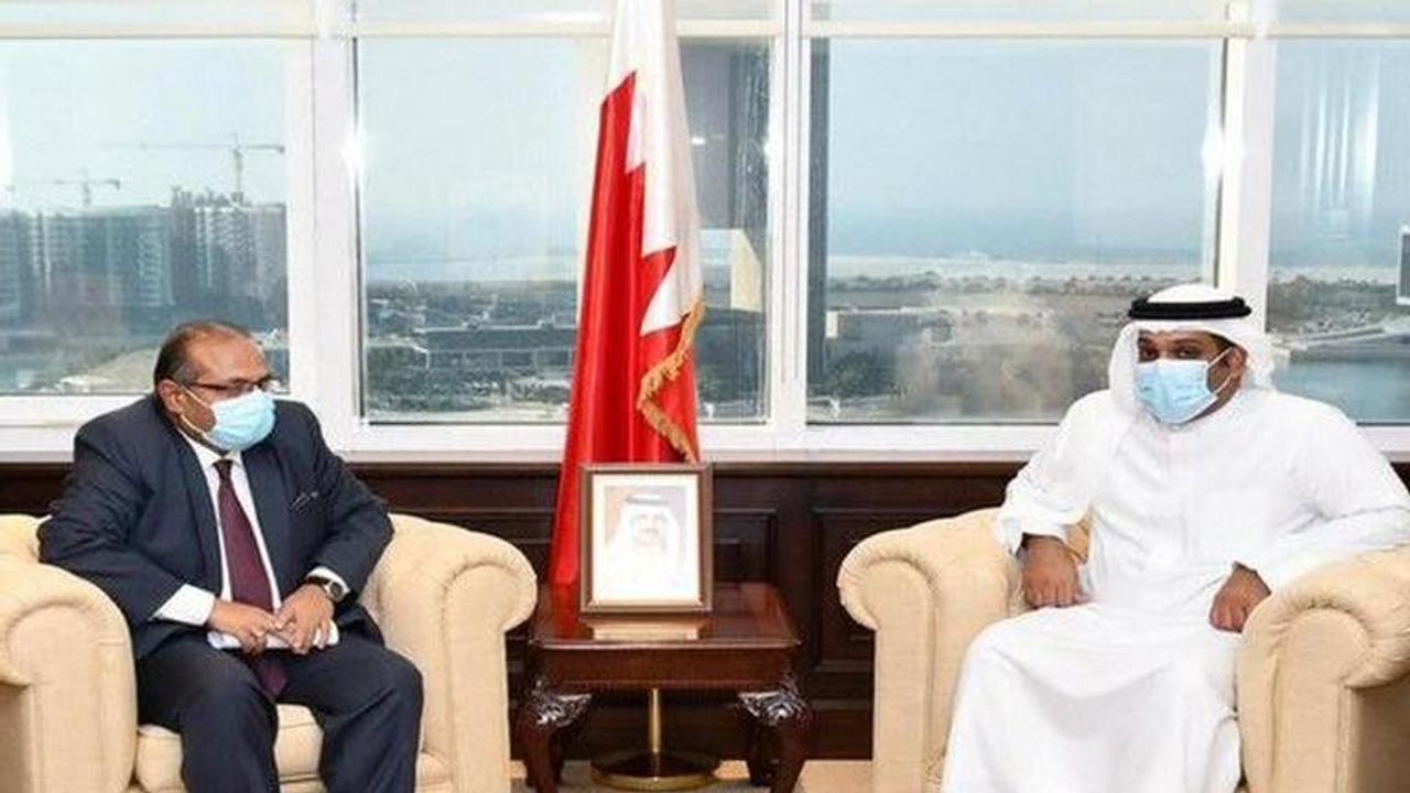 Indian Ambassador meets Bahrain's Minister of Finance