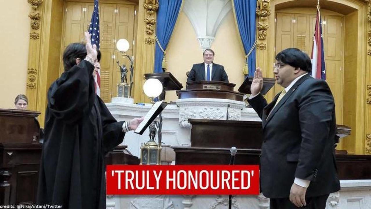 Indian-American sworn-in as Ohio Senator, first from the community to do so