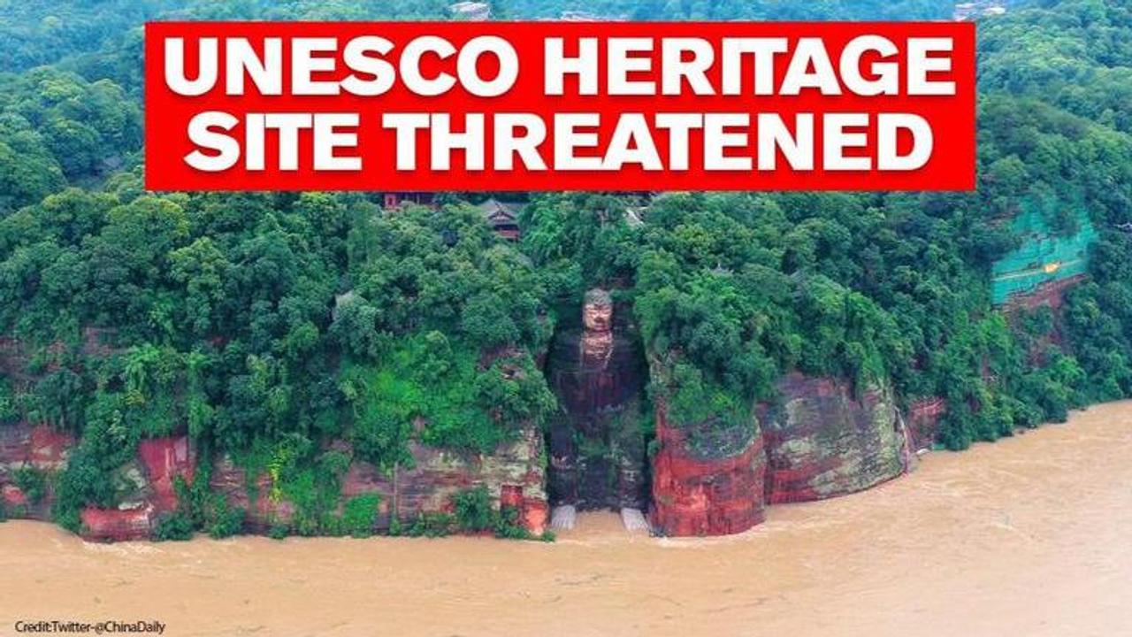 UNESCO Heritage site threatened by rising floodwaters