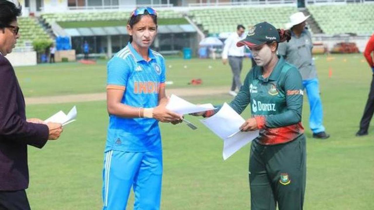 Harmanpreet Kaur, Nigar Sultana, IND W vs BAN W