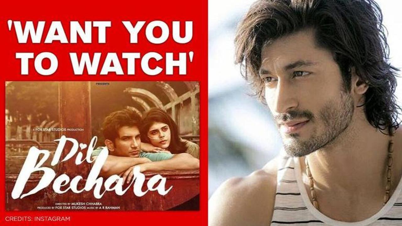 Vidyut Jammwal on 'Dil Bechara' trailer: 'make sure it becomes highest watched film'