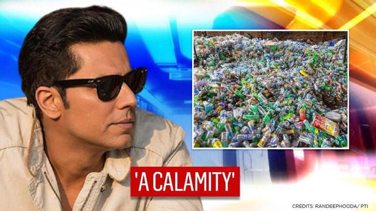 Randeep Hooda raises concerns over increase in 'plastic pollution' as 'COVID side effects'