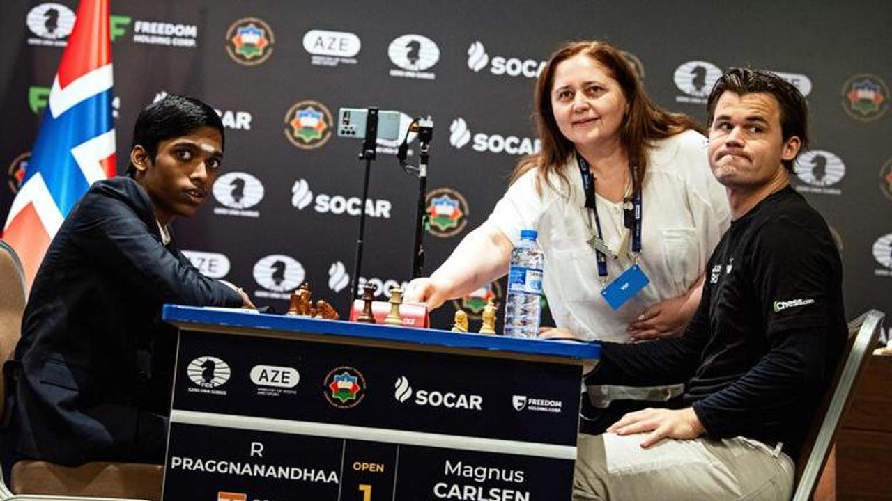 'You are already a champ': Praggnanandhaa holds world no.1 Magnus Carlsen to another draw