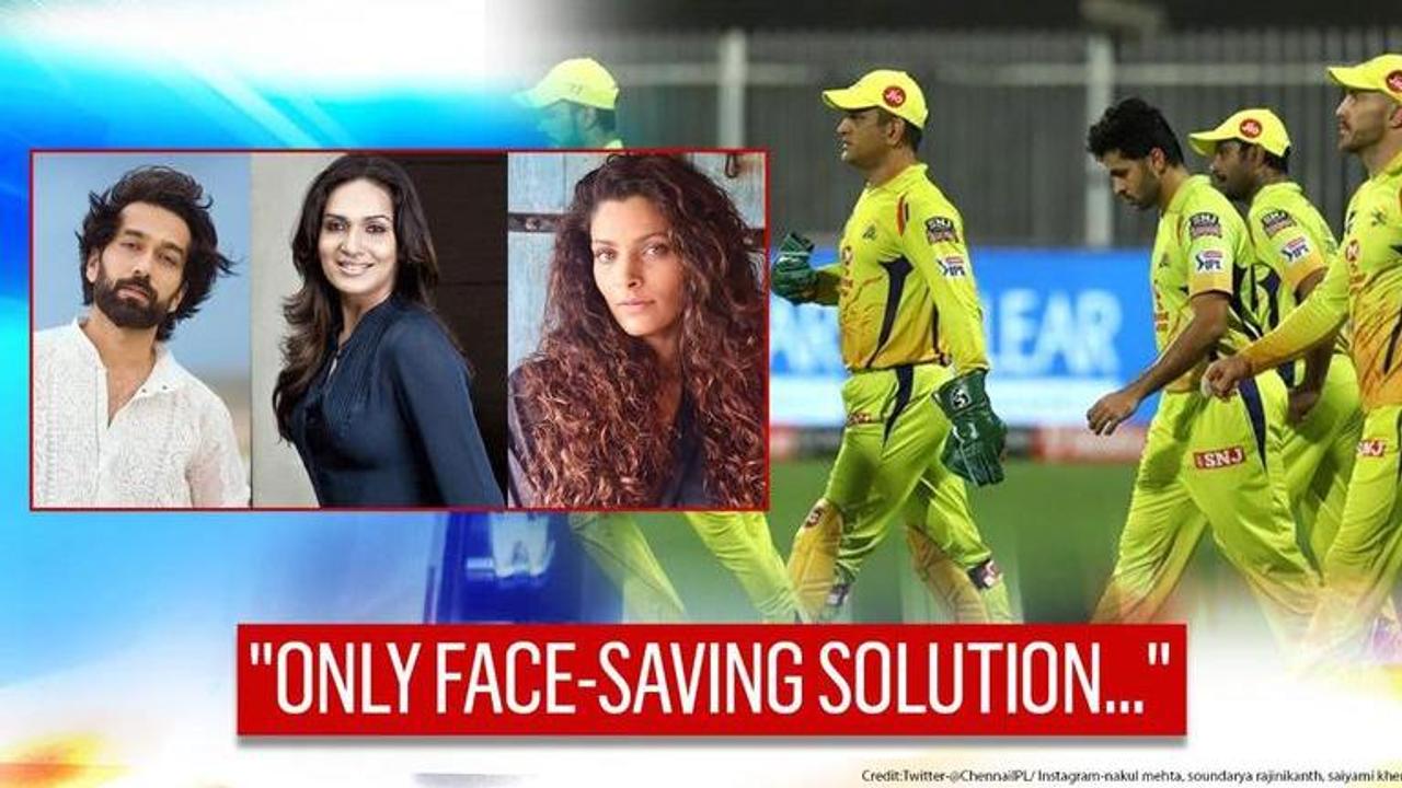 Dhoni's Chennai trolled by celebs as playoff chances almost over, some come out in support