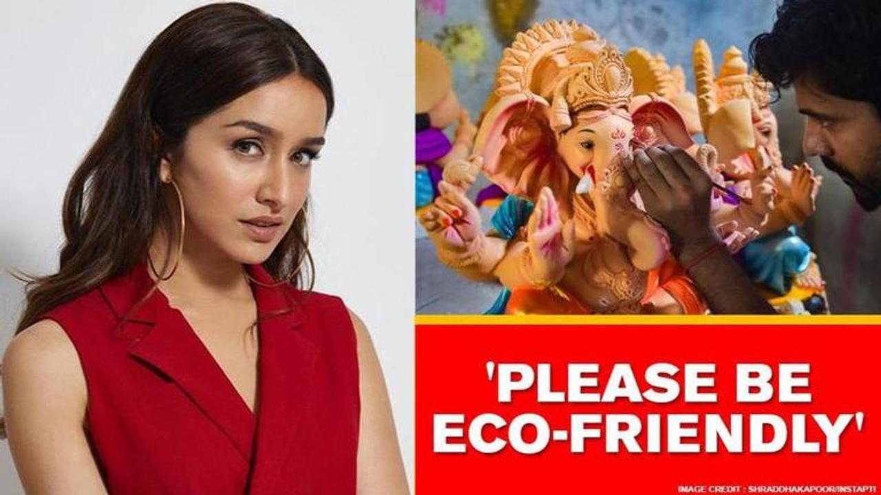 Shraddha Kapoor urges fans to celebrate eco-friendly Ganesh Chaturthi, see post