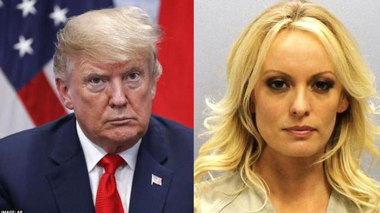 Donald Trump and Stormy Daniels