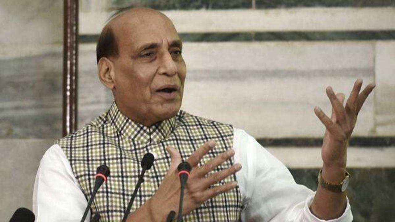 Defence Minister Rajnath Singh