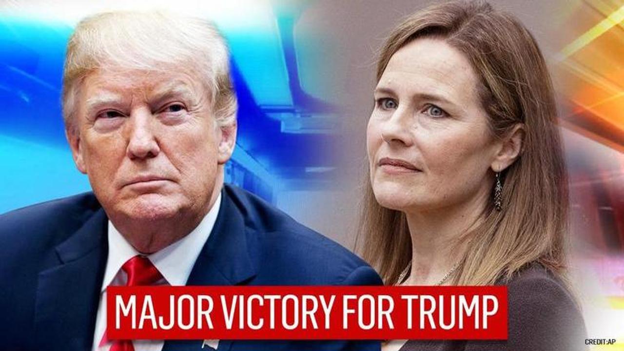 Trump's pick, Amy Barrett, confirmed to US Supreme Court