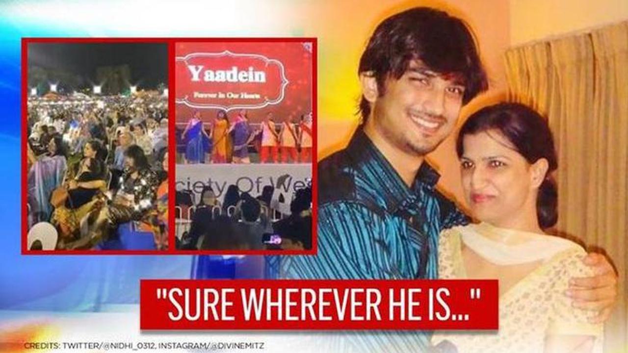 Grand event for Sushant Singh Rajput in Australia leaves sister Meetu 'extremely stirred'