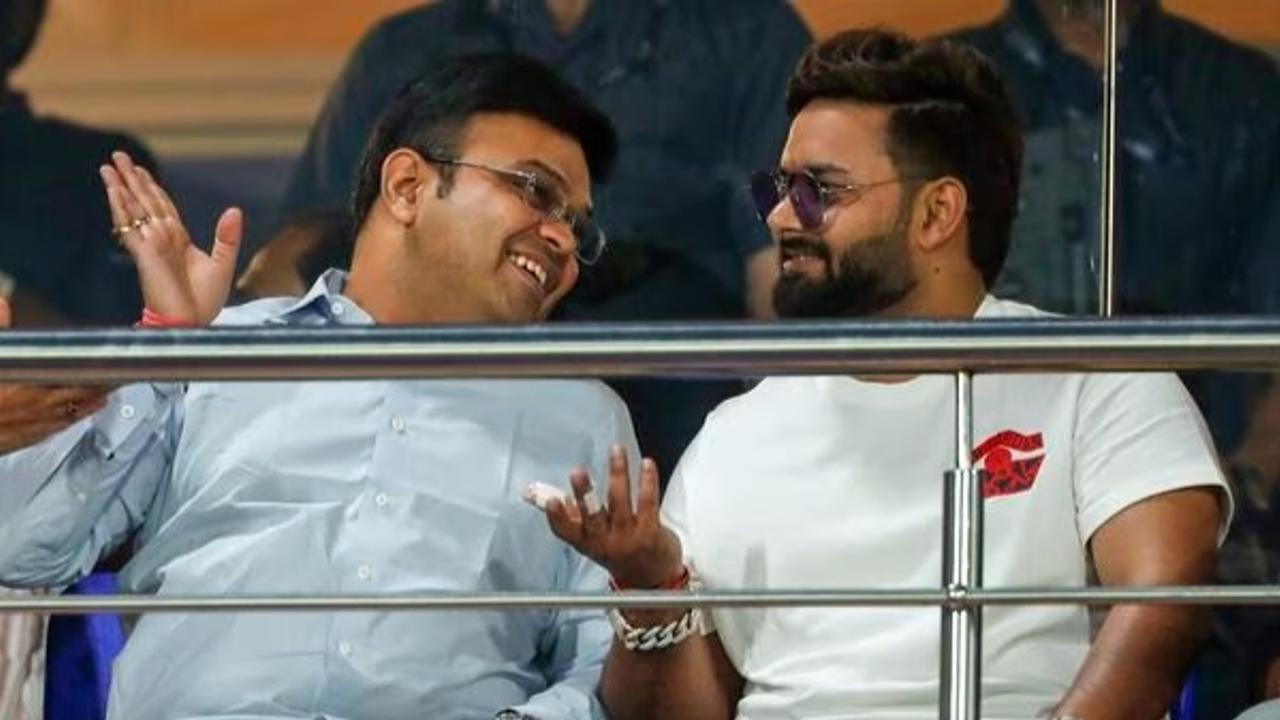 Jay Shah and Rishabh Pant