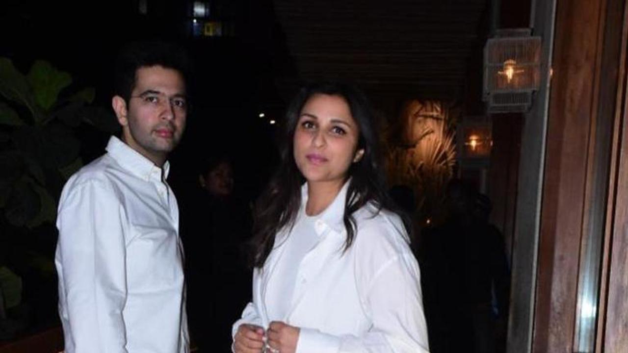 Raghav Chadha and Parineeti Chopra