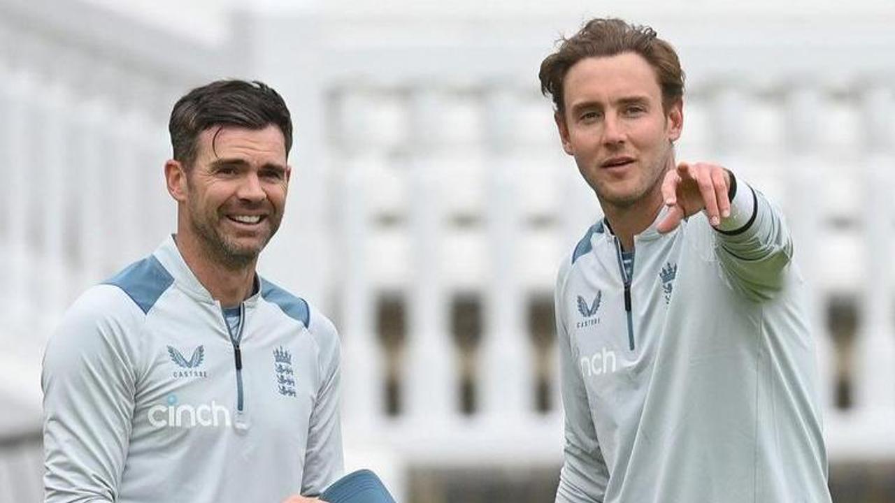 Stuart Broad and James Anderson trolled