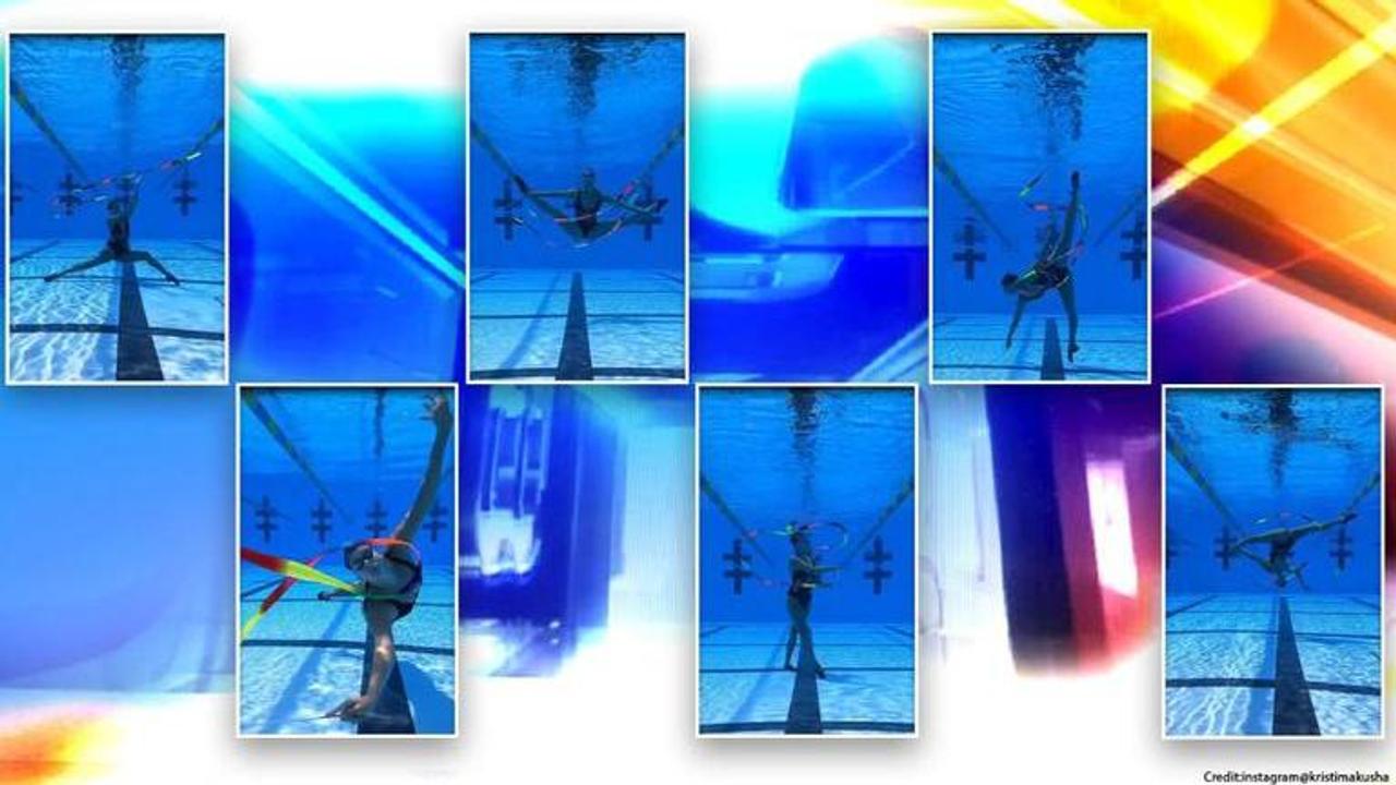 underwater gymnastics